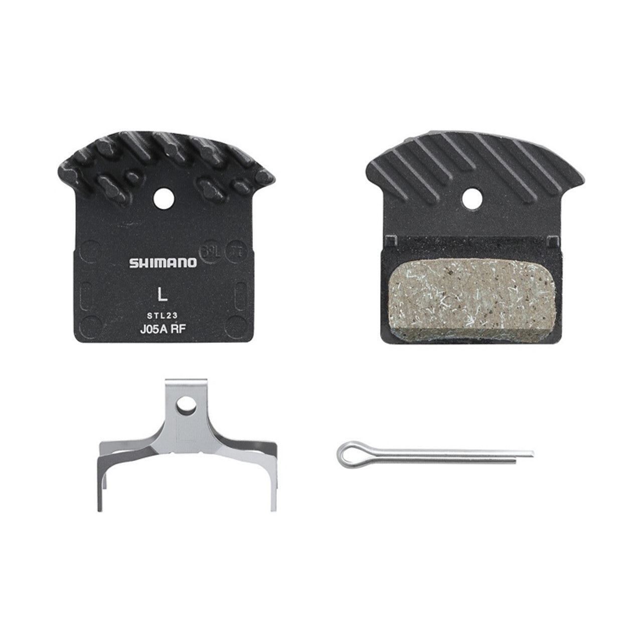Shimano BP-J05A-RF Resin Disc Brake Pads w Fins
