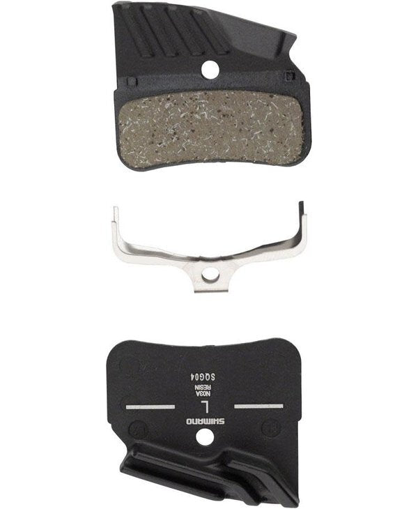 Shimano BR-M9120 Resin Brake Disc Pads (BP-N03A-RF) w/Fin & Spring