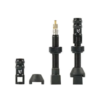 Effetto Mariposa Caffelatex Tubeless Valve Kit [Colour: Black] [Size: 100mm] Effetto Mariposa