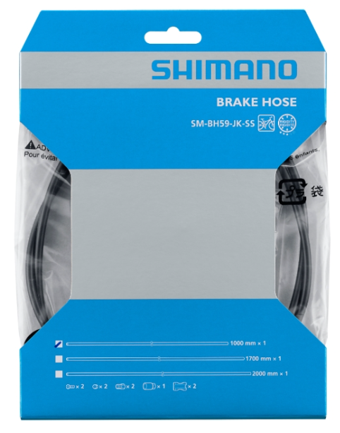 Shimano SM-BH59-JK-SS Hydraulic Disc Brake Hose Kit MTB - Straight Connect