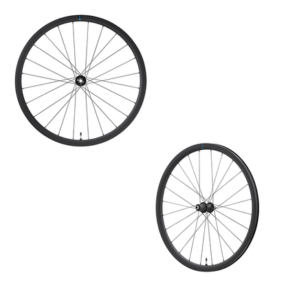 Shimano 105 C32 WH-RS710 Carbon Tubeless Road Wheelset w 11-34T 105 Cassette
