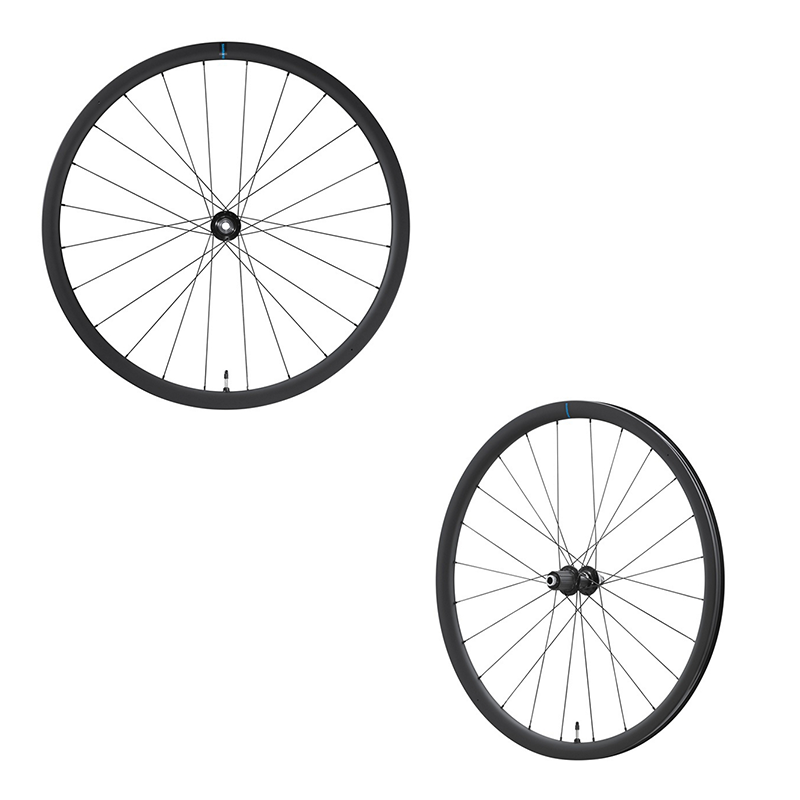 Shimano 105 C32 WH-RS710 Carbon Tubeless Road Wheelset w 11-34T 105 Cassette