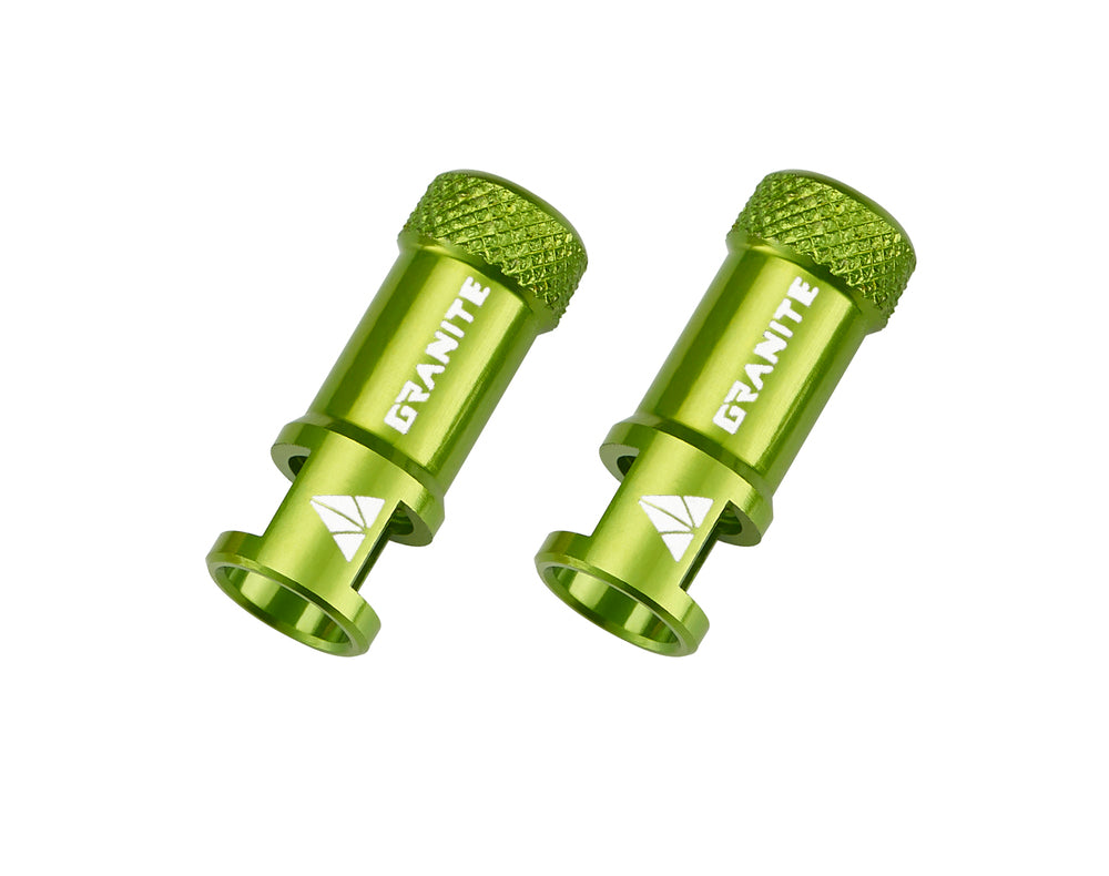 Granite Design Juicy Nipple Valve Cap Pair