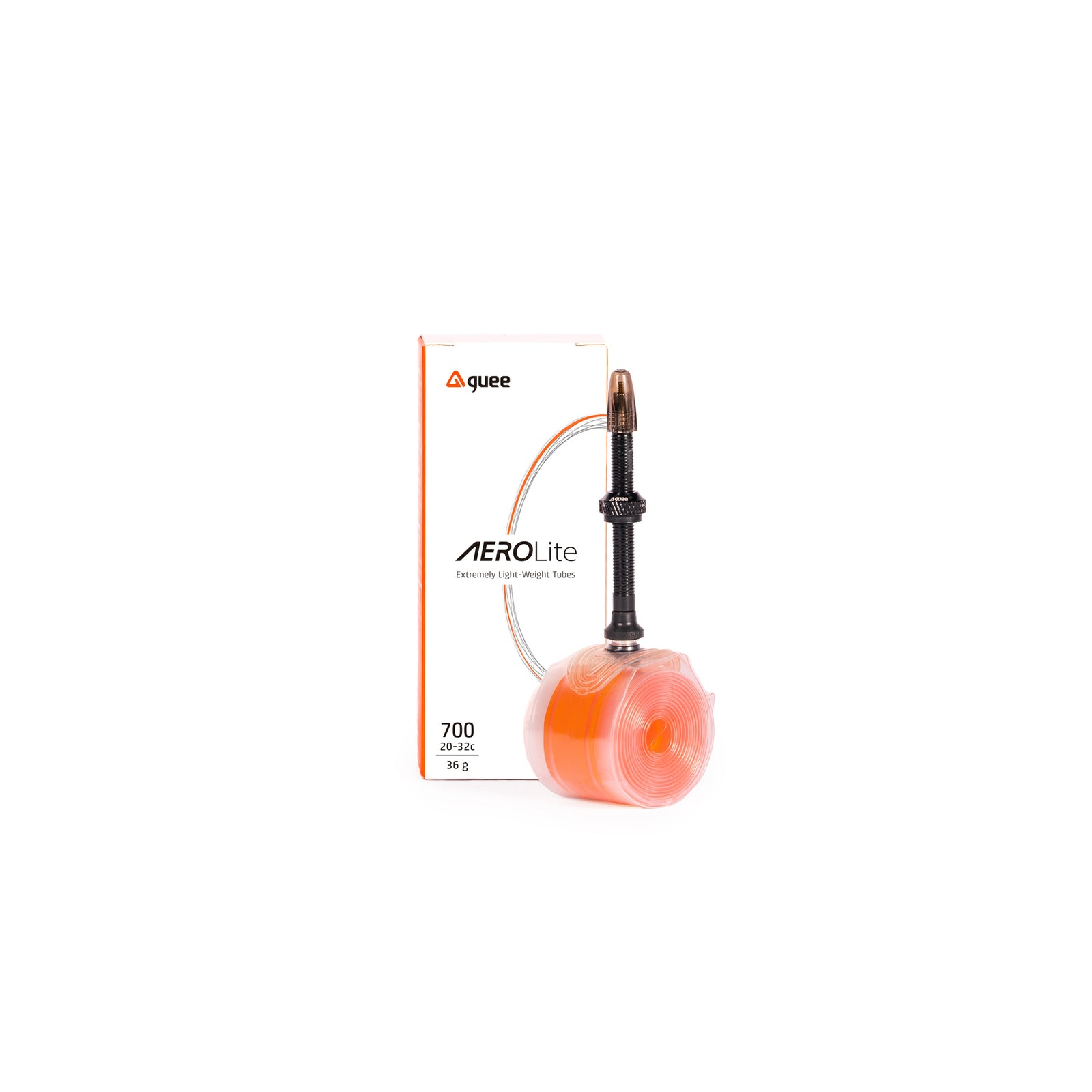 Guee AEROLite TPU Inner Road Bike Tube (Disc Only) 700 x 20-32C [Size: 60mm]
