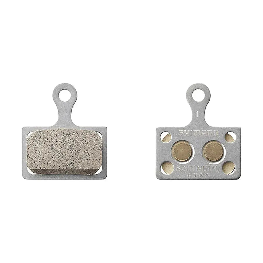 Shimano K04Ti Metal Disc Brake Pads with Titanium Backing Plate Shimano