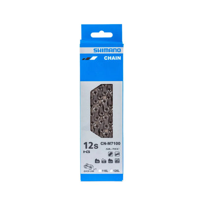Shimano 105 / SLX 12 Speed Chain CN-M7100 w/ Quick-Link