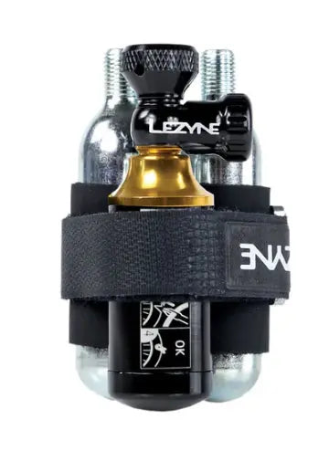 Lezyne Tubeless CO2 Blaster Kit - Black/Gold Lezyne