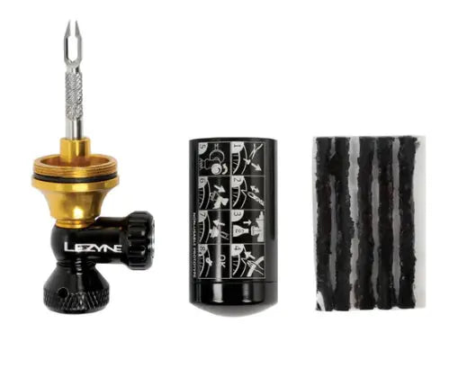 Lezyne Tubeless CO2 Blaster Kit - Black/Gold Lezyne