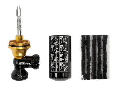 Lezyne Tubeless CO2 Blaster Kit - Black/Gold Lezyne