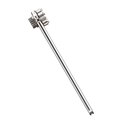 Lezyne CNC Alloy 32mm Hex Rod - Silver Lezyne