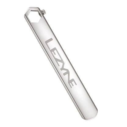 Lezyne CNC Alloy 32mm Hex Rod - Silver Lezyne