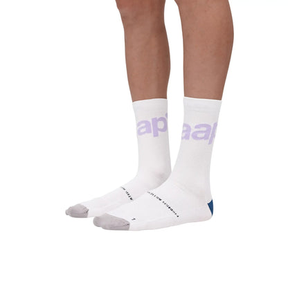 Maap Training Sock [Size: L/XL] [Colour: White/Purple]