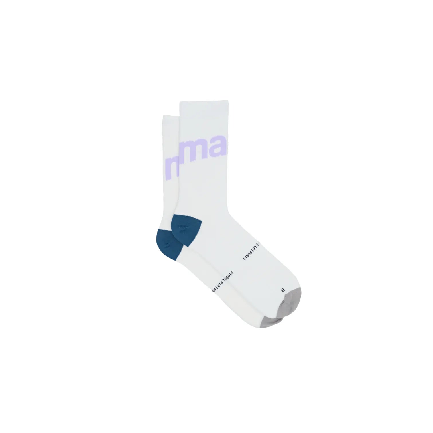 Maap Training Sock [Size: L/XL] [Colour: White/Purple]