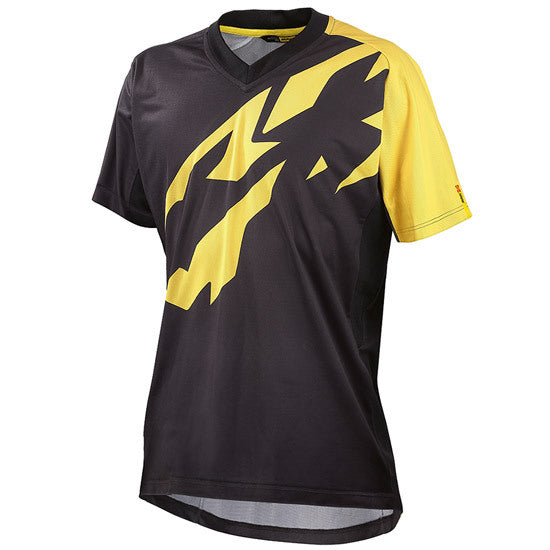 Mavic Crossmax Pro Short Sleeve MTB Jersey - Black/Yellow
