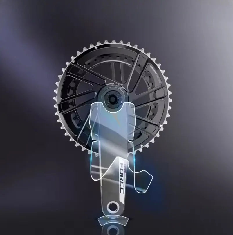 Readu Clear Crank Protection Wrap - to suit Sram Force E1 Cranks