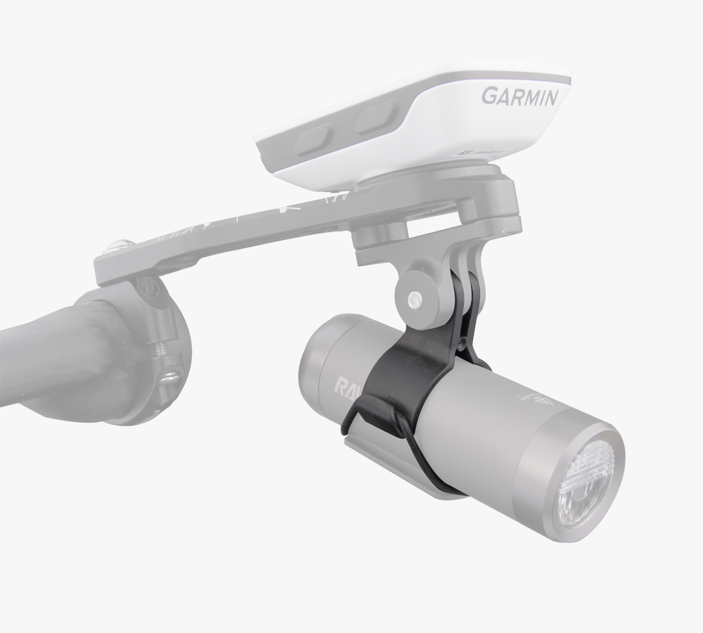 Ravemen Front Light Mount W/GoPro Mount Underneath