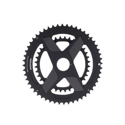 Rotor Direct Mount Round Chainrings 50/34T Black