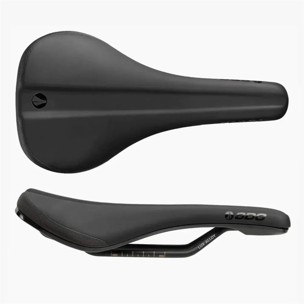 SDG Bel-Air 3.0 Saddle w Alloy Rails - Black/Black (260mm x 140mm) - 280g