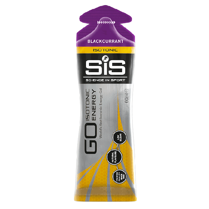 Science In Sport (SIS) GO Isotonic Energy Gel - 6 Pack [Flavour: Blackcurrant]