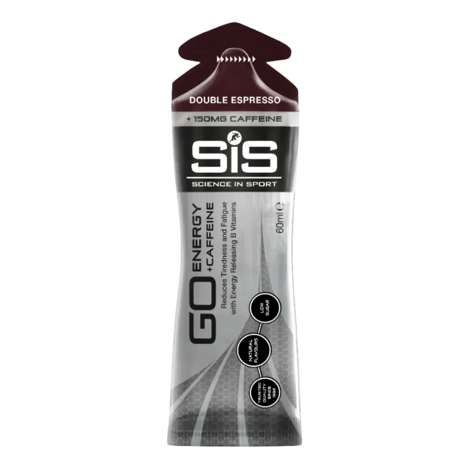 Science In Sport (SIS) GO Energy Gel+ 75mg Caffeine Single 60ml [Flavour: Cola]