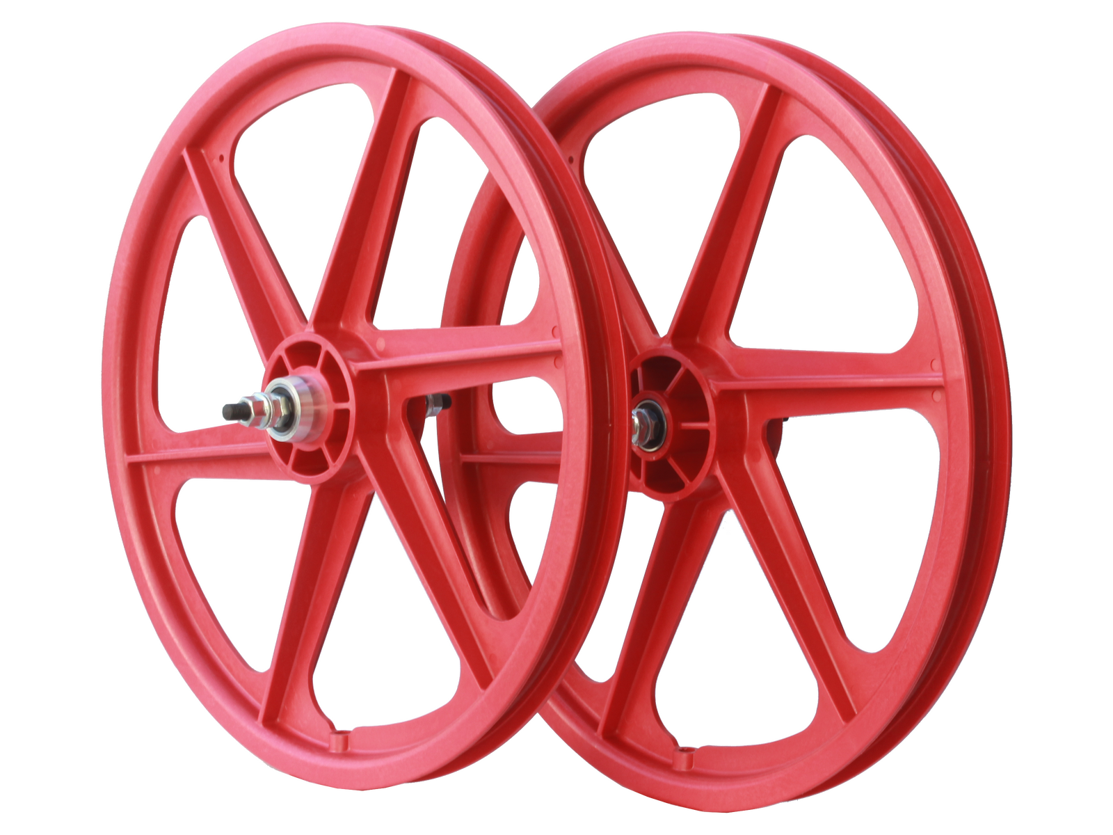 Skyway Tuff 20" 6 Spoke BMX Wheelset