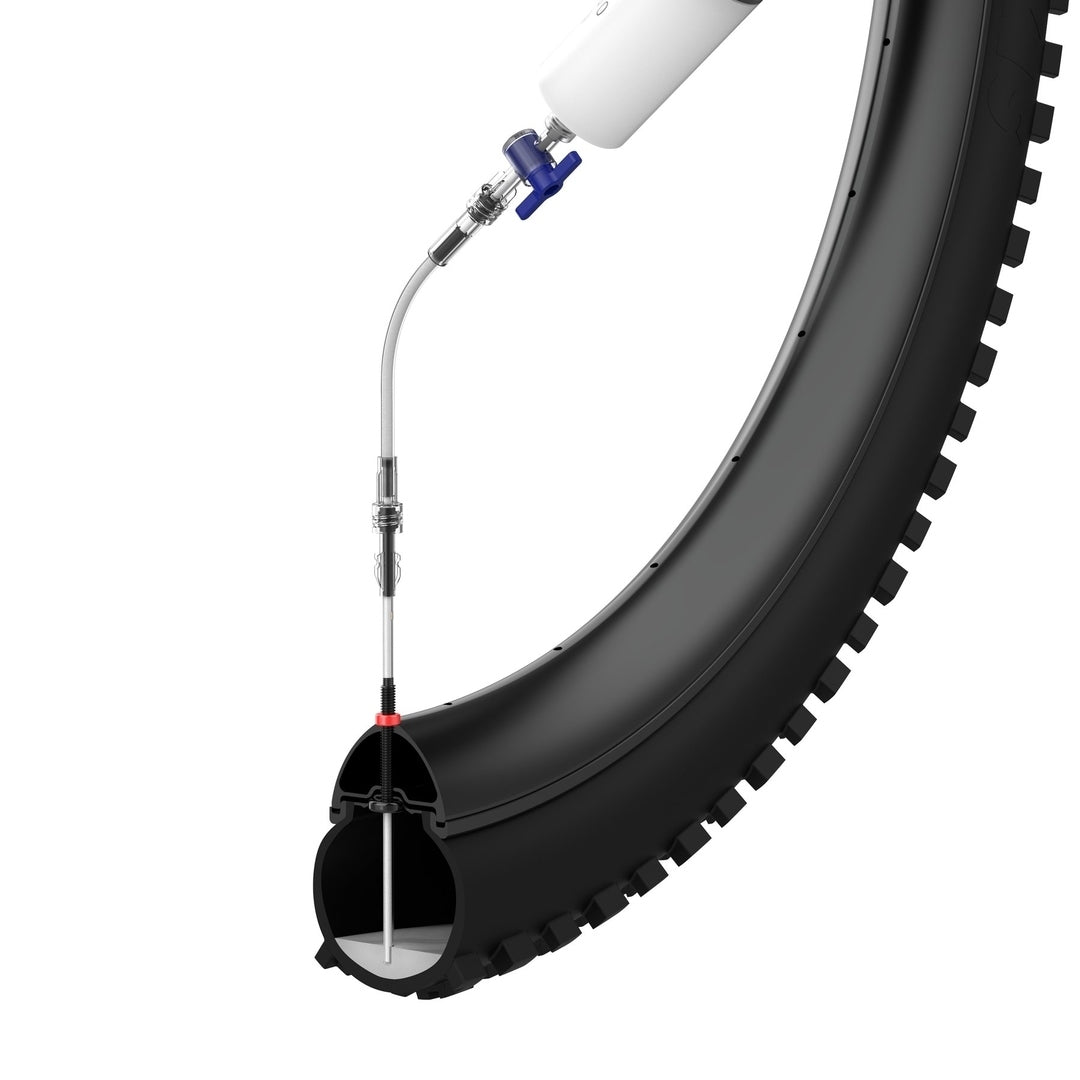Kom Cycling Tubeless Sealant Injector Plus Valve Core Tool