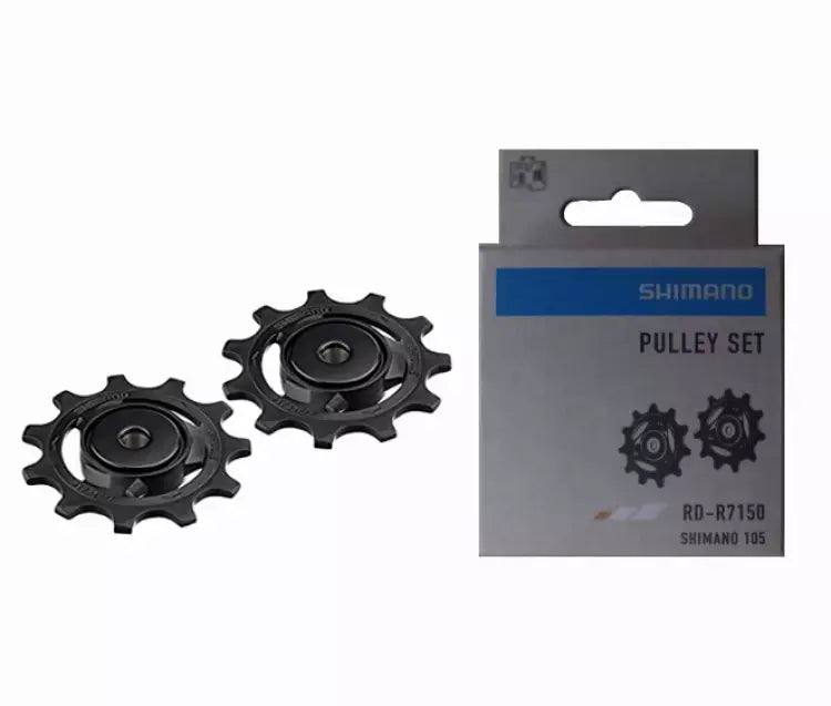 Shimano 105 Di2 12 Speed RD-R7150 Tension & Guide Pulley (Jockey Wheels) Set
