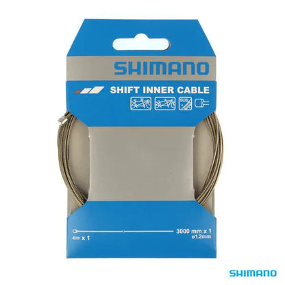 Shimano Shift Inner Cable - Tandem 1.2mm x 3000mm Stainless Shimano